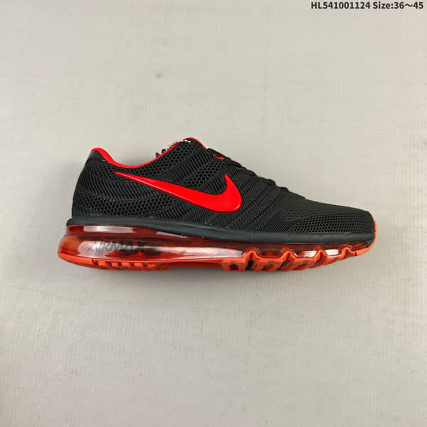 NIKE AIR MAX 2017 – FULL-SOLE CUSHIONED RUNNING SHOE WITH THREE-DIMENSIONAL INJECTION MOLDING FOR ENHANCED SHOCK ABSORPTION AND BREATHABILITY! MODEL NUMBER: 849559 001