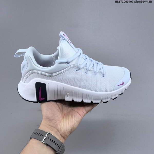 NIKE FREE METCON 6 – NIKE MESH UPPER, ROUND TOE DESIGN, LACED STRAP, SHOCK-ABSORBING AND ANTI-SLIP FEATURES, LOW-PROFILE TRAINING SHOE, MODEL FJ7126-004
