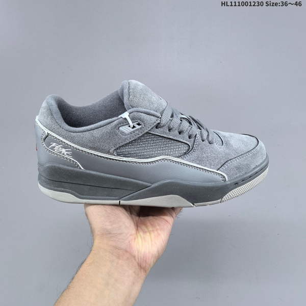 WHO DECIDES WAR X NIKE JORDAN FLIGHT COURT ATE: AN ANTI-SLIP, WEAR-RESISTANT LOW-TOP RETRO BASKETBALL SHOE (MODEL HF3255-007)