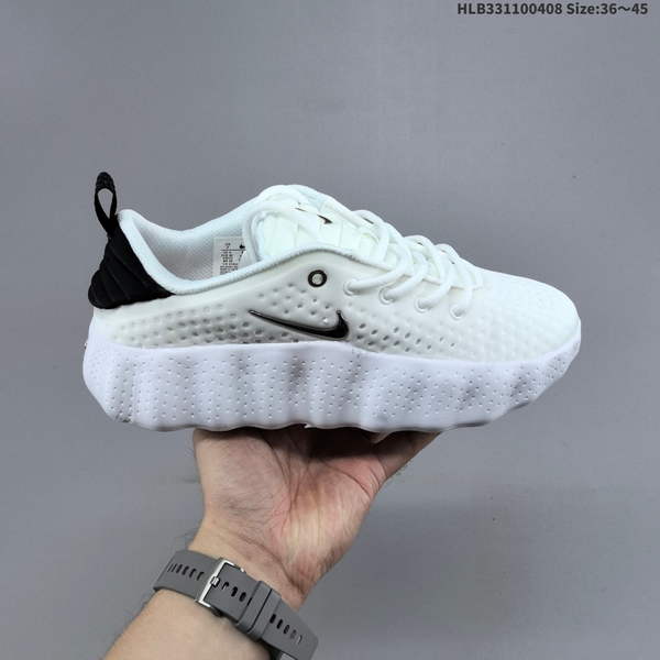 NIKE MIND 002 – COMFORTABLE, DURABLE, AND BREATHABLE TRAINING SHOE FOR BOTH MEN AND WOMEN, FEATURING BREATHABLE PERFORATIONS, BRAND LOGO, A PULL TAB, AND SIGNATURE PRESSURE CHAMBER SYSTEM.