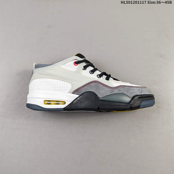 NIKE AIR JORDAN 4 RM – A LOW-TOP, RETRO-STYLE BASKETBALL SHOE WITH A RUBBER SOLE THAT OFFERS EXCELLENT WEAR RESISTANCE AND ANTI-SLIP PERFORMANCE. INCLUDES ORIGINAL PACKAGING, ACCESSORIES, AND FACTORY-APPLIED STEEL STAMP ON MIDSOLE.