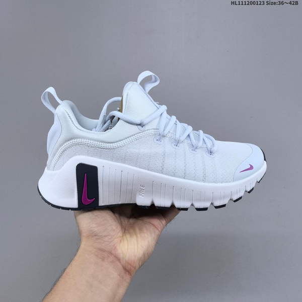 NIKE FREE METCON 6 – NIKE MESH UPPER, ROUND TOE DESIGN, LACED STRAP, SHOCK-ABSORBING AND ANTI-SLIP FEATURES, LOW-PROFILE TRAINING SHOE, MODEL FJ7126-004