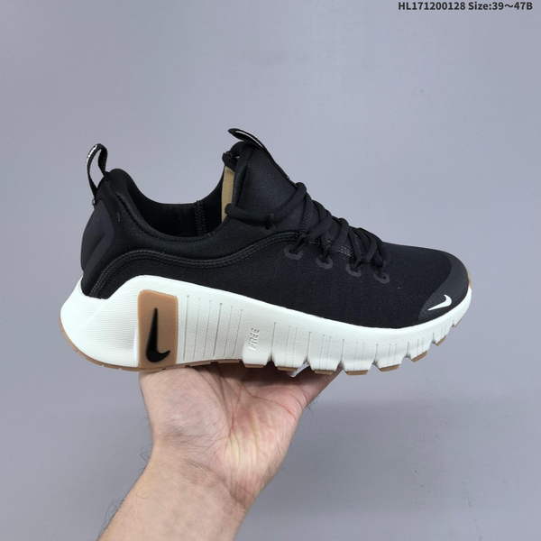 NIKE FREE METCON 6 – NIKE MESH UPPER, ROUND TOE DESIGN, LACED STRAP, SHOCK-ABSORBING AND ANTI-SLIP FEATURES, LOW-PROFILE TRAINING SHOE, MODEL FJ7127-010