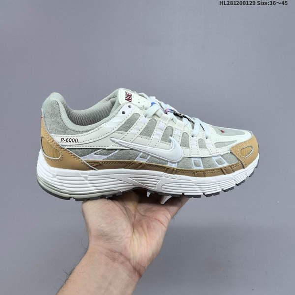 NIKE P-6000 IS A RETRO-TECH CASUAL ATHLETIC DAD SHOE FEATURING AN INTERWOVEN UPPERS THAT RECREATES RUNNING SHOE STYLE OF 2000S.