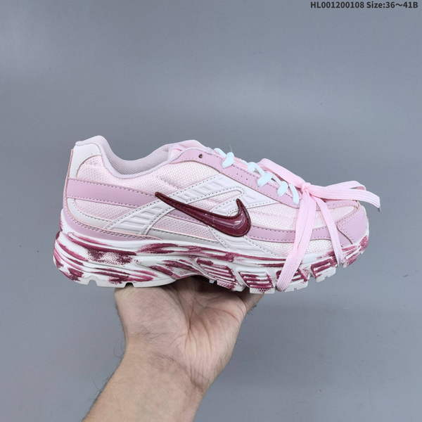 NIKE INITIATOR Y2K IS A LOW-TOP RUNNING SHOE IN PINK COLOR, AVAILABLE IN VARIOUS STYLES (INCLUDING "PINK CROWN", "MERRY", AND "ZHOUQI"). IT'S DESIGNED FOR BOTH MEN AND WOMEN, FEATURING A RETRO Y2K AESTHETIC, VERSATILE STYLING, EXCELLENT SLIP RESISTAN