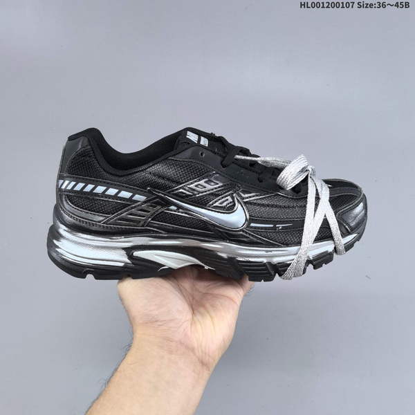 NIKE INITIATOR – LOW-TOP SHOE WITH A "STAR BLACK HOLE" DESIGN, FEATURING FUNCTIONAL WORKWEAR-STYLE MATERIALS AND A DISTRESSED, DECONSTRUCTED STRAP PATTERN (NO. 205). VERSATILE, COMFORTABLE, SHOCK-ABSORBING, BREATHABLE, AND IDEAL FOR EVERYDAY WEAR.