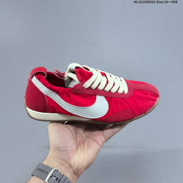 JACQUEMUS X NIKE JACUMOON: SOFT, COMFORTABLE, SLIP-RESISTANT, AND DURABLE LOW-TOP CASUAL SNEAKERS FEATURING A BRITISH RETRO DESIGN WITH A DISTINCTIVE CURVED TOE DETAIL, INSPIRED BY EUROPEAN AND AMERICAN FASHION SHOWS.
