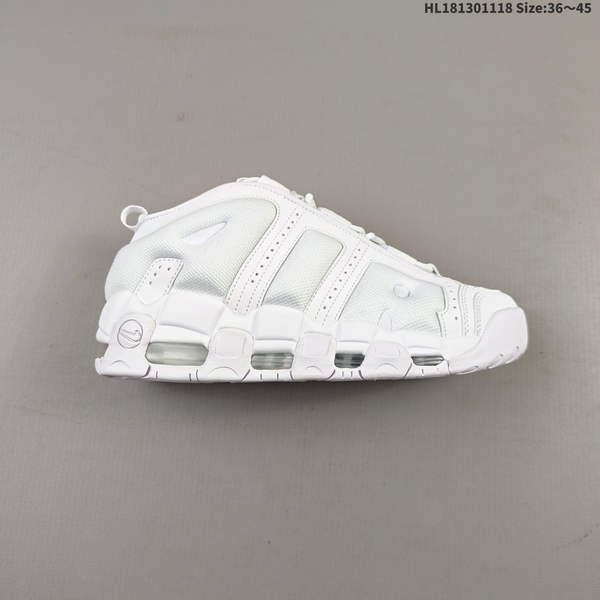 NIKE AIR MORE UPTEMPO LOW – ORIGINAL SERIES OF NIKE'S PIPPIN COLLECTION, A CLASSIC HIGH-STREET, VERSATILE CASUAL SPORTS SHOE PERFECT FOR BOTH EVERYDAY WEAR AND ATHLETIC ACTIVITIES (MODEL: FZ3055-100).