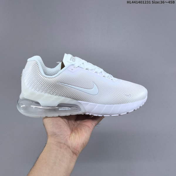 NIKE AIR MAX PHONEIX IS A SPORTS CUSHIONING RUNNING SHOE FEATURING EXCELLENT DURABILITY, BREATHABILITY, AND SHOCK ABSORPTION. ITS UPPER PRIMARILY CONSISTS OF MESH MATERIAL, WITH A REINFORCED HEEL DESIGN.