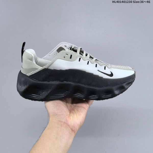 HYEIN SEO X NIKE AVA ROVER COLLABORATION SHOE FEATURES A STREAMLINED SILHOUETTE COMPLEMENTED BY A TPU MESH SUPPORT STRUCTURE.