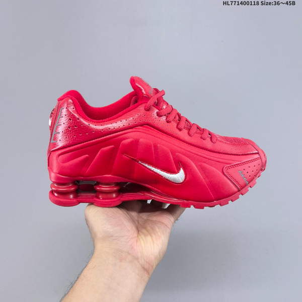 NIKE SHOX R4 SERIES LOW-TOP SPORTS CASUAL AIR-CUSHIONED SNEAKERS IQ0608-687