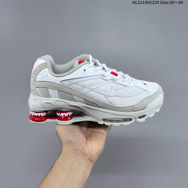 NIKE SHOX RIDE 2 SP X SUPREME COLLABORATION EDITION – R4 FULL-SOLE CUSHIONED RUNNING SHOE MADE FROM FABRIC MATERIAL (DN16152527)
