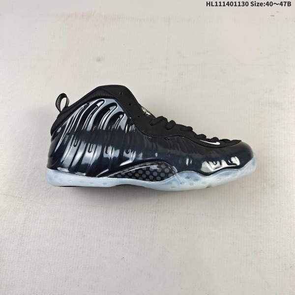 NIKE FOAMPOSITE ONE – RETRO BASKETBALL SHOE WITH BLOWN FOAM MIDSOLE, MODEL NUMBER 314996-900