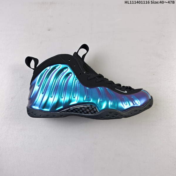 NIKE FOAMPOSITE ONE – RETRO BASKETBALL SHOE WITH BLOWN FOAM MIDSOLE, MODEL HD6014-500