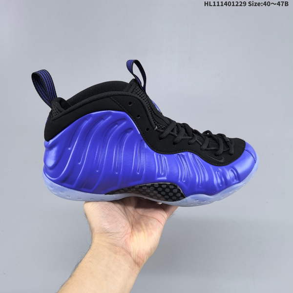NIKE FOAMPOSITE ONE – RETRO BASKETBALL SHOE WITH BLOWN FOAM MIDSOLE, MODEL HJ5195-400