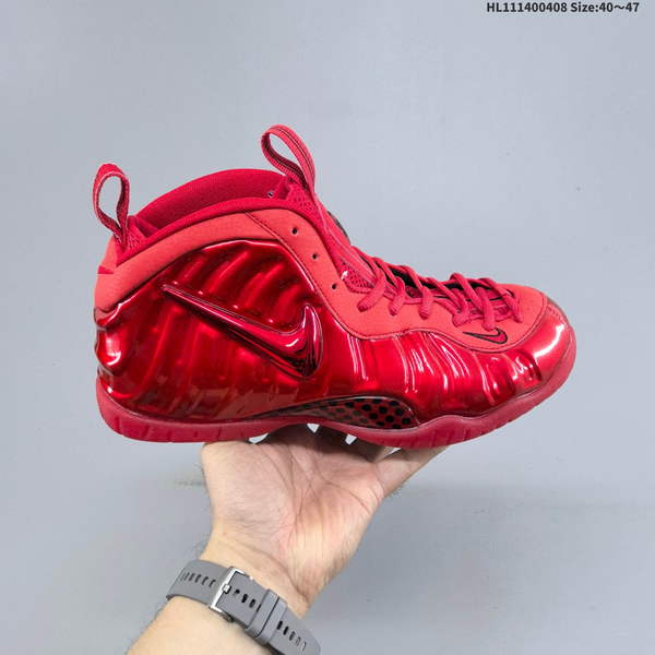 NIKE FOAMPOSITE ONE – SPRAY-BLOWN MIDSOLE, HADAWAY RETRO BASKETBALL SHOE, MODEL 824041