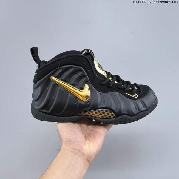 NIKE FOAMPOSITE ONE – SPRAY-BLOWN MIDSOLE, HADAWAY RETRO BASKETBALL SHOE, MODEL 824041
