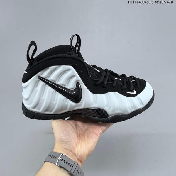 NIKE FOAMPOSITE ONE – SPRAY-PAINTED MIDSOLE; HADAWAY RETRO BASKETBALL SHOE, MODEL HF0794-001