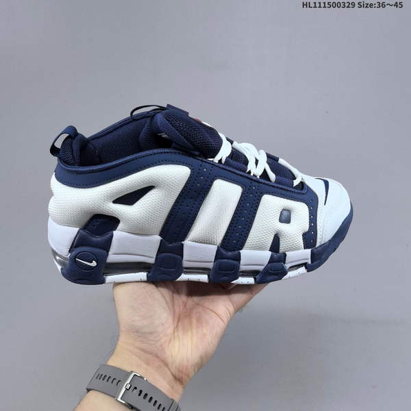 NIKE AIR MORE UPTEMPO LOW – FIRST-GENERATION CLASSIC STREETWEAR-STYLE CASUAL SPORTS BASKETBALL SHOE FROM PIPPEN COLLECTION, PERFECT FOR VARIOUS OCCASIONS (MODEL: FZ3055-666).