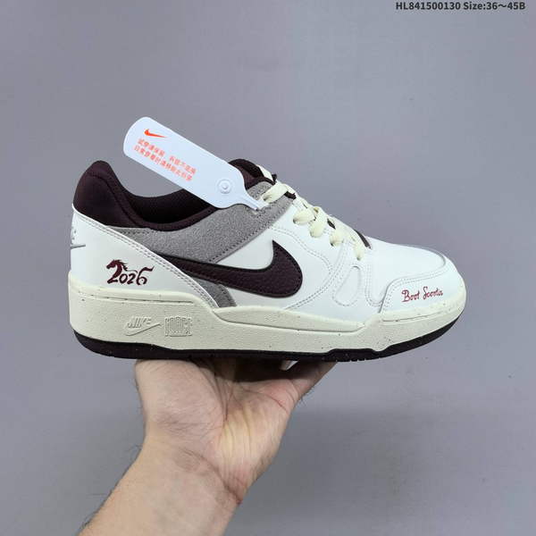 YEAR OF HORSE LIMITED EDITION NIKE FULL FORCE LO DUNK SERIES IS A LOW-CUT CASUAL SPORTS SKATE SHOE MADE FROM SOFT COWHIDE LEATHER, FEATURING INSOLE INSERTS WITH CUSHIONING LATEX.