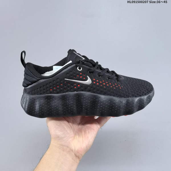 NIKE MIND 002 COMFORT-FITTING TRAINING SHOES FOR BOTH MEN AND WOMEN, BLACK & ORANGE COLORWAY 003