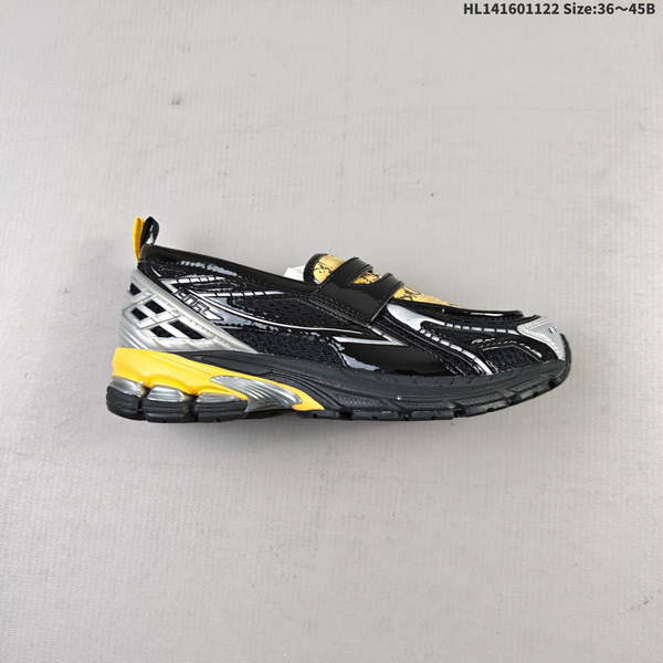 NEW BALANCE 1906 R LOAFER FEATURES A CONVENIENT ON/OFF DESIGN WITH A SINGLE-SOLE CONSTRUCTION THAT COMBINES 1906 OUTSOLE PATTERN WITH A LOAFER-STYLE TOE BOX, DELIVERING SAME COMFORTABLE FOOT FEEL AS ORIGINAL 1906 MODEL.