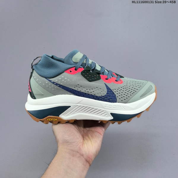 NIKE ACG ZEGAMA TRAIL 2 – A VERSATILE OUTDOOR SPORTS SHOE FEATURING FABRIC CONSTRUCTION WITH SHOCK ABSORPTION, ANTI-SLIP PROPERTIES, AND BREATHABILITY; DESIGNED FOR TRAIL RUNNING. MODEL: HV8113-400