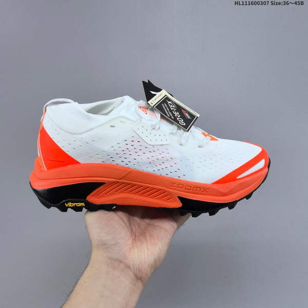 NIKE ACG ZEGAMA TRAIL – A VERSATILE SPORTS AND OUTDOOR SHOE FEATURING FABRIC CONSTRUCTION WITH SHOCK ABSORPTION, ANTI-SLIP PROPERTIES, AND BREATHABILITY; DESIGNED FOR TRAIL RUNNING. MODEL: HV8113-012