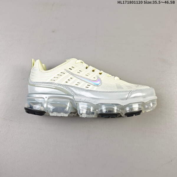 NIKE AIR VAPORMAX 360 STEAM AIR-CUSHIONED RUNNING SHOES FEATURE A FULL-SOLE AIR CUSHION FOR EXCEPTIONAL SHOCK ABSORPTION AND OPTIMAL FOOT SUPPORT. AS PART OF THEIR FLAGSHIP HIGH-TECH COLLECTION, THEY UNDOUBTEDLY DELIVER OUTSTANDING PERFORMANCE.