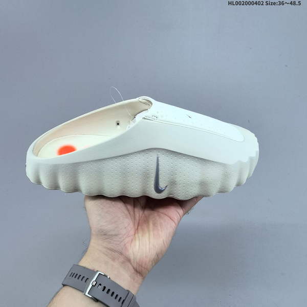 NIKE MIND 001 – MI ORANGE COLOR, UNISEX DESIGN. THIS SOLE MASSAGE-EQUIPPED SLIP-ON SANDAL IS SPECIFICALLY DESIGNED FOR COMPREHENSIVE INDOOR AND OUTDOOR TRAINING. FEATURING A PREDOMINANTLY BEIGE COLOR SCHEME, IT'S PERFECT FOR DAILY WEAR.