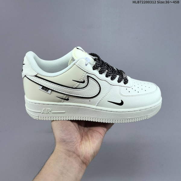NIKE AIR FORCE 1 LOW BLACK GOLD DOUBLE HOOK BUILDS UPON CLASSIC BEIGE AIR FORCE 1 LOW DESIGN, FEATURING A MAIN SWOOSH MADE OF BLACK LEATHER WITH A BRIGHT FINISH.