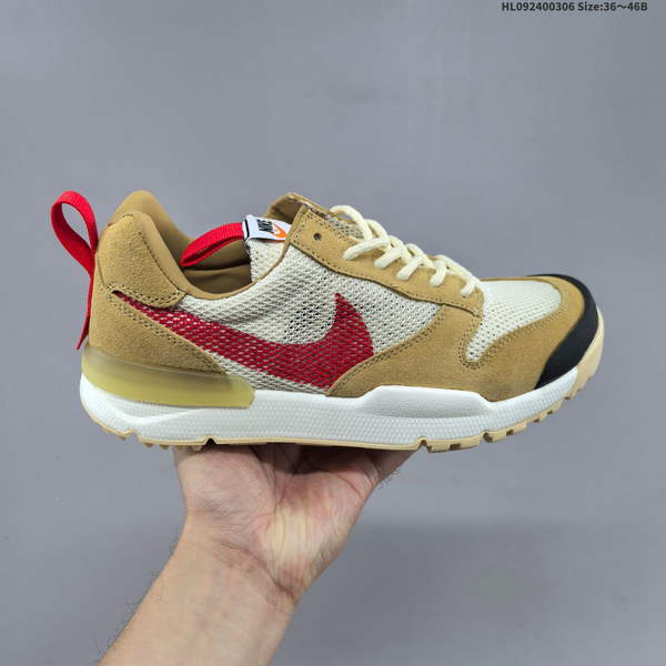 TOM SACHS IN COLLABORATION WITH NIKE CRAFT MARS YARD 2.0: AN ASTRONAUT-THEMED CASUAL, SPORTY, BREATHABLE RUNNING SHOE PERFECT FOR OUTDOOR ACTIVITIES AND VERSATILE WEAR—DESIGNED BY ARTIST TOM SAC.
