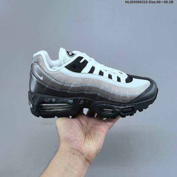 YU-GI-OH! X NIKE AIR MAX 95 – JONOUCHI EDITION; LOW-TOP DESIGN; LIMITED TO TOKYO RELEASE; AVAILABLE IN GRAY, WHITE, AND BLACK COLORS; COMFORTABLE, VERSATILE, SLIP-RESISTANT, AND DURABLE.