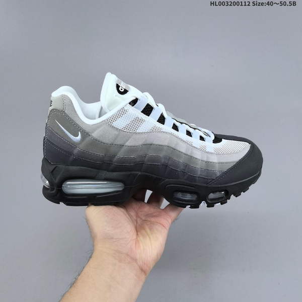 NIKE AIR MAX 95 OG & NIKE MAX 95 LOW-TOP IN REIMAGINED GRAY, BLUE & BLACK COLORS – COMFORTABLE, VERSATILE, SLIP-RESISTANT, AND DURABLE LOW-TOP CASUAL SNEAKERS.