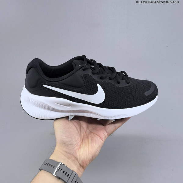 NIKE REVOLUTION 7 – A MESH-RUNNING SHOE FEATURING COMFORT, VERSATILITY, WEAR RESISTANCE, SHOCK ABSORPTION, AND A LOW PROFILE. OUTSTANDING DESIGN OF SHOE UPPER ENSURES EXCEPTIONAL FIT AND COMFORT.