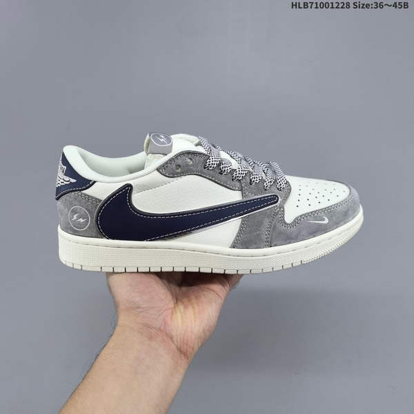 NIKE AIR JORDAN 1 X TRAVIS SCOTT AJ1 – A LOW-TOP CULTURAL BASKETBALL SHOE FEATURING A UNIQUE "BACKHOOK" DESIGN, PERFECT FOR DIY PROJECTS.