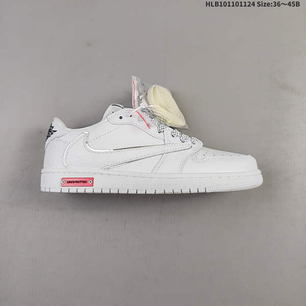 NIKE AIR JORDAN 1 X TRAVIS SCOTT AJ1 – A LOW-TOP CULTURAL BASKETBALL SHOE FEATURING A UNIQUE "BACKHOOK" DESIGN, PERFECT FOR DIY PROJECTS.
