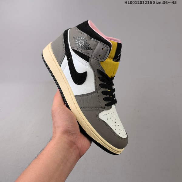 Air Jordan 1 Retro athleisure running-style sneakers High-top / Low-top / Mid-top A529104