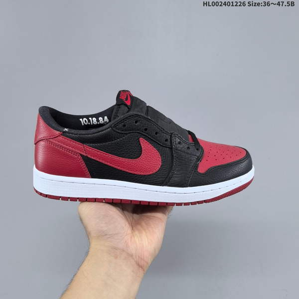 Air Jordan 1 Retro athleisure running-style sneakers High-top / Low-top / Mid-top A529652