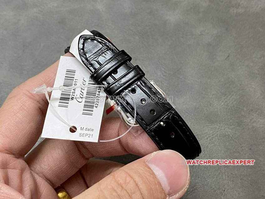 F1 factory Cartier Santos top-tier 1:1super clonesilver dialrose gold ring medium size W2SA0011braceletlive photos