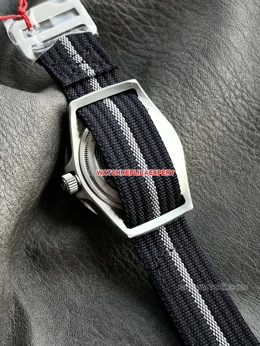 M+ Factory Tudor Leader Submarine Top Blue Plate M25707B/23-0001 Strap Actual Picture