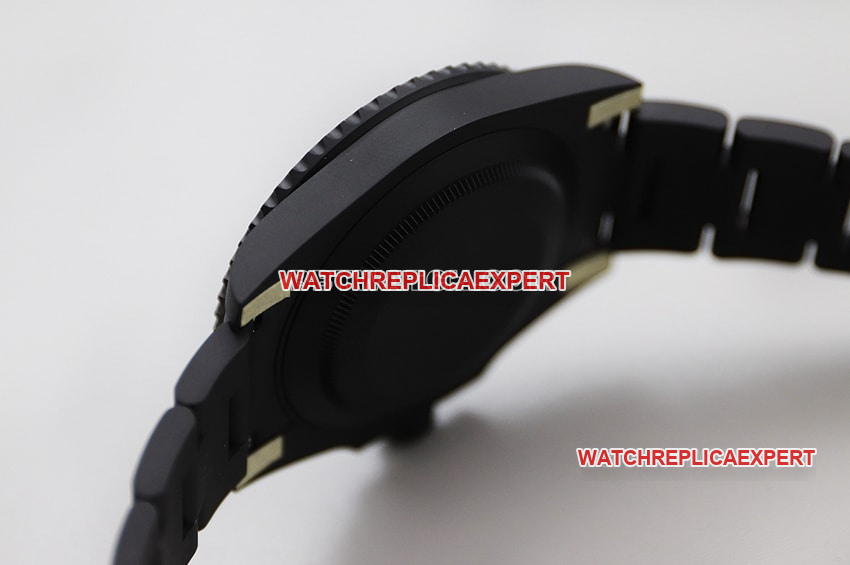 VS FactoryRolexSubmariner1:1top-tier gradient green dial carbon fiber steel bracelet model side live photo
