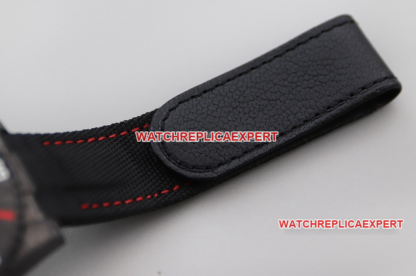 VS factory Rolex Submariner top imitation black plate carbon fiber red ring strap models strap real picture