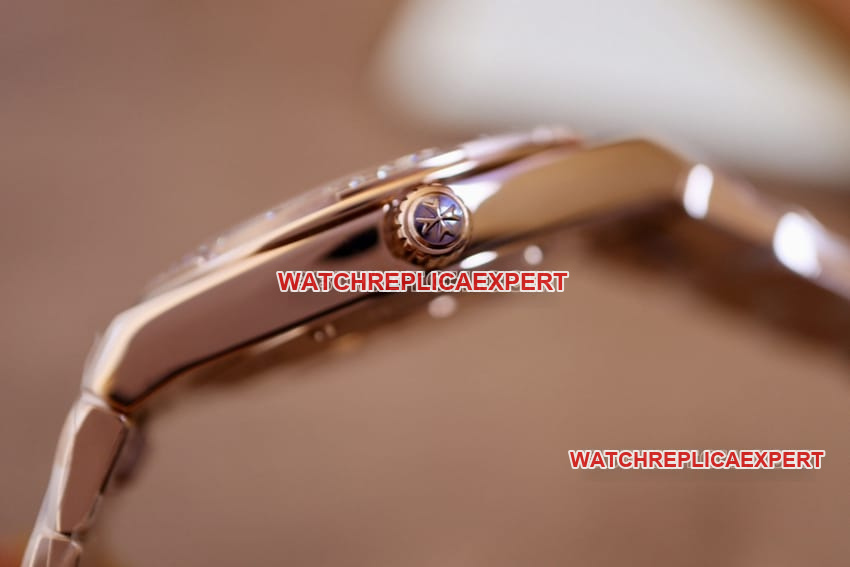 CC factory Vacheron Constantin top-tier replicasilver dial pink gold 1225Vside live photo