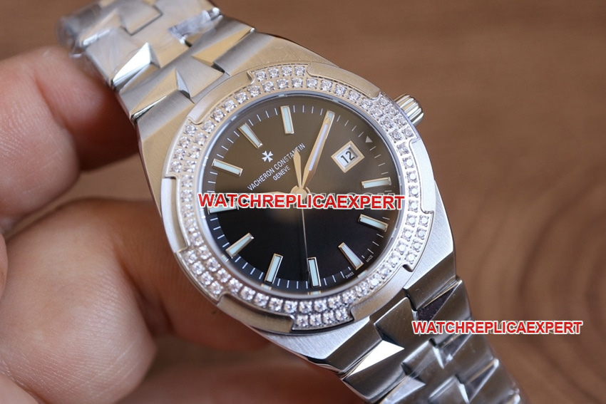 CC factory Vacheron Constantin across the world 1:1super cloneblack dial1205Vfront live photo