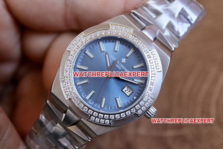 CC factory Vacheron Constantin travels all over the world 1:1super cloneblue dial1225Vfront live photo