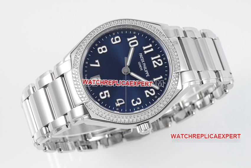 PPF FactoryPatek Philippe1:1super cloneblue dial7300/1200A-001front live photo