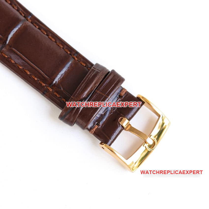 Omega Speedmaster Top Brown Blue Plate Belt Model 332.10.41.51.01.022 Buckle Actual Photo