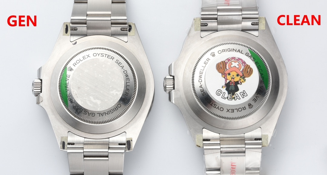 Comparative evaluation of genuine and fake Rolextop-tier collectible watches from Factory C