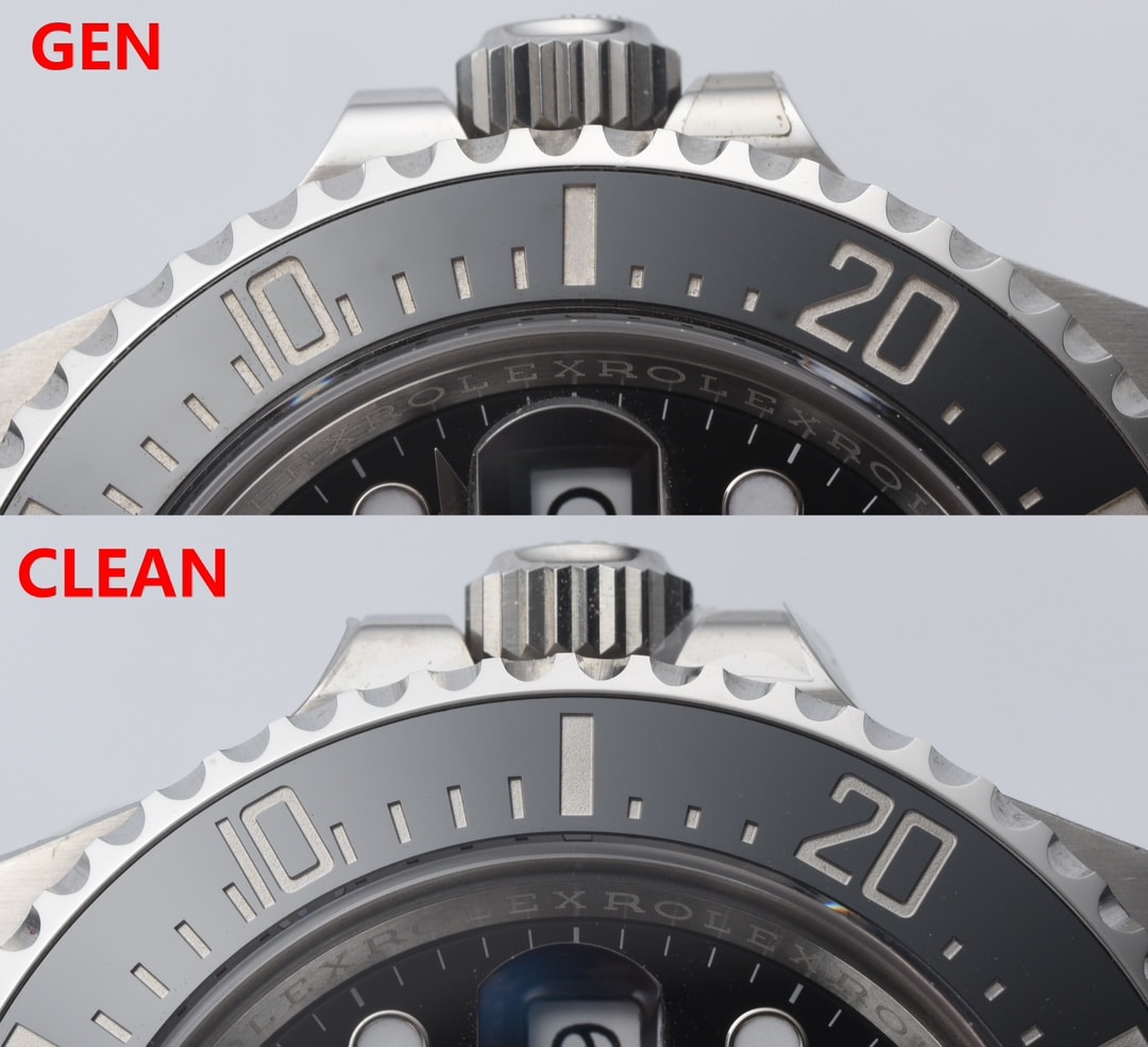 Comparative evaluation of authentic and fake Rolextop-tier collectible watches from Factory C
